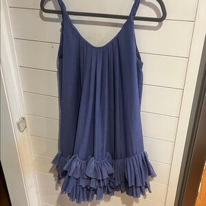 Rebecca Taylor Elegant Purple tunic dress